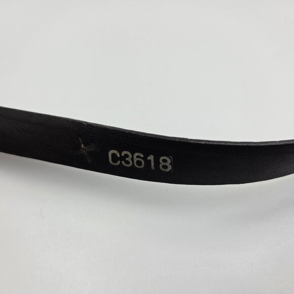 Brighton Belt Womens Medium Brown Snakeskin Belt Silvertone Western Chic - Picture 9 of 13